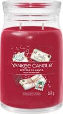 Yankee Candle Signature Letters To Santa swieca Duża 567g