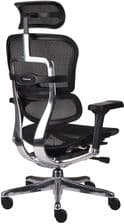 Ergonomiczny fotel biurowy Ergohuman Elite 2 BS Black