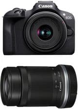 Canon EOS R100 + RF-S 18-45MM IS STM + RF-S 55-210MM F5-7.1 IS STM