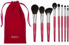 Ibra Zestaw Pędzli Do Makijażu 8szt. Makeup