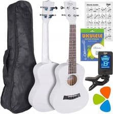 Ukulele koncertowe akustyczne 23" + pokrowiec - V-TONE UK23 BK
