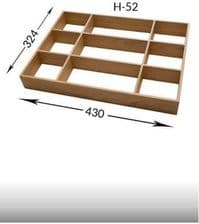 Peka 07.37109.D - Kratka drewniana 9 komór/ dąb