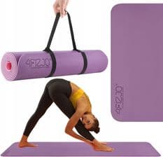 4FIZJO Mata Do Jogi Tpe 6mm Fioletowa