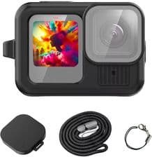 Obudowa Silikonowa Silikon Czarny Smycz do GoPro Hero 13