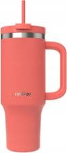 Kubek termiczny ze słomką Contigo Streeterville Tumbler 1200 ml - Coral