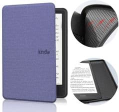 Etui Kindle Paperwhite 6 silikonowy tył 7" tekstura Kolor: lawendowy