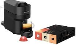 Ekspres kapsułkowy De'Longhi Nespresso Vertuo Pop ENV 90.B + zestaw kaw