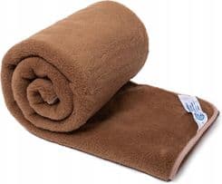 KOC WEŁNIANY 160x200 CAMEL BRĄZOWY / CAMEL CIEMNY INDYGOSKLEP.PL