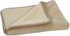 Koc wełniany merynos 100x150 Tombler beżowy Wyroby rehabilitacyjne i rozgrzewające