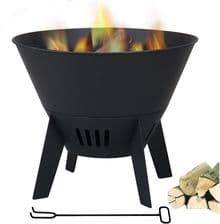 Artnico Palenisko Ogrodowe 51,5X51,5X42,5Cm Czarne 1450