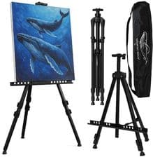 Wielorybie Rzeczy Sztaluga Malarska Metalowa Do Malowania Duża Regulacyjna