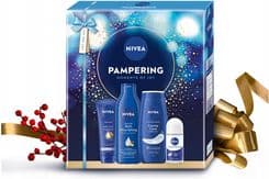 Nivea PAMPERING Świąteczny Zestaw Prezentowy Kosmetyków damskich dla żony