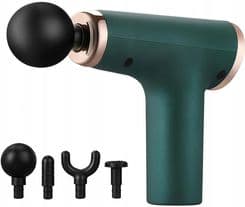 Pistolet Masażer LG-001 Karku Pleców Do Masażu Wibracyjny - Zielony 20 W