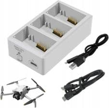 Yx Ładowarka Hub dron Dji Mini 3 Mini 3 Pro Mini 4 Pro 3-aku storage
