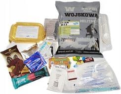 Wojskowa Racja Żywnościowa posiłek typ Mre Wz 3
