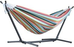 Vivere Hamak Sunbrella Ze Stojakiem Metalowym 8F Kolorowy C8Sun