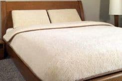 Fotonia Merynos 140X200Cm Duo Biały Koc Wełniany